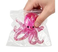 Fidget Toy - Adorable Octopus Companion, Pocket Size with Soft Texture, Silicone Stress Relief, Silent Sensory Play, for Classroom Commuting Travel School Party Boys Girls Children Adults