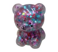 Fidget Toy - Figurine à Rapide en Forme d'ours, Article de Poche pour soulager Le Stress sensoriel avec Un Style Mignon et ludique, Fonction de Confort de Presse à Retour Rapide, idéal