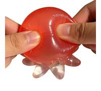 Fidget Toy - Figurine de poulpe extensible, article de soulagement du stress sensoriel doux avec un design de tentacule ludique, fonction apaisante de presse à tirer élastique, idéal pour la relaxatio