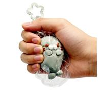 Fidget Toy Keychain | Soft Textured Calming Sensory | 3D Pop Balls Fidget Toys-Kids Squeeze Toys F́idget Animals | for Boys Girls School Classroom Home Birthday Party Favors Goodie Bag Stuffers