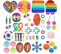 Fidget Toy Pas Cher, Figet Jouets Ensemble de Jouets Sensoriels Fidget pour lAutisme et le TDAH Outils de Soulagement