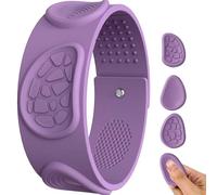 Fidget Toys Bracelet Anti Stress Enfant , Pierre À Soucier Douce avec Texture, Jouet Structuré À Remuer, Pierre Sensorielle pour Adhs Et Autisme, Jouets Sensoriels Anti-Stress Enfants (B)