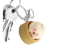 Fidget Toys - Cute Bun Squishy Stress Relief for , Sensory Calming Tool with Keychain Clip, Hand Exercise Toy for School Classroom Home Office Travel Squeeze 3 inch
