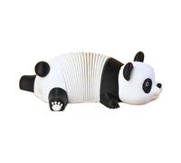 Fidget Toys - Portable 3D Spring Panda Sensory Toy, Stress Relief Desk Ornament with Flexible Movement, Desktop Decor for Teens Students Adults Nightstand Dressing Table Home 4.92x2.87x1.57 inch