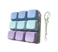 Fidget Toys Porte-clés De Décompression, Fidget Anti Stress Jouet, Jouet Amusant pour Adulte pour Soulager Le Stress (B)