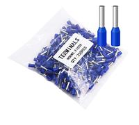 Fidioto AWG18 Wire Ferrules Terminals, 250pcs AWG18 Terminal Connector Wire Insulated Cord Pin Ends Terminals for Electric, Industrial, Chemical Industry, Power Control System, etc.