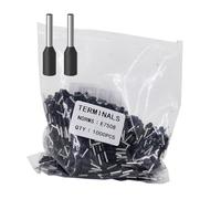 Fidioto AWG20 Wire Ferrules Terminals, 1000pcs AWG20 Terminal Connector Wire Insulated Cord Pin Ends Terminals for Electric, Industrial, Chemical Industry, Power Control System, etc.