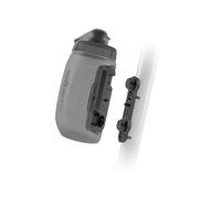 Fidlock - Bottle 450 + Bike Base - Bidon vélo - 450 ml - transparent black