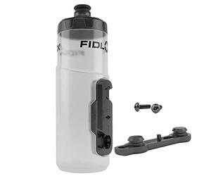 Fidlock - Bouteille d'eau et support Twist Bike Base 600 ml, transparent, 99609-00