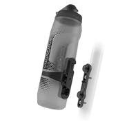 Fidlock Trinkflasche & Halterung Twist Bottle Bike Base Set, 800ml, Transparent Schwarz, 09653-P01032