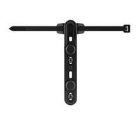 Fidlock Twist Vario Pannier Rack Argenté Black