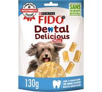 FIDO Dental Delicious Mini | Friandises | Os à Mâcher Pour Chien | Lot de 6 Sac x 130 g