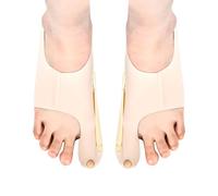 FIDWALL Une paire de Correcteurs d'Hallux Valgus avec Plaque Ajustable pour Soulager la Douleur de l'Hallux Valgus, Corriger la Déviation du Gros Orteil, Jour et Nuit (M)