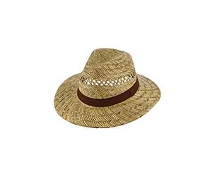 fiebig Chapeau Traveller Ezra Paille Naturelle - Traclet - 59 cm