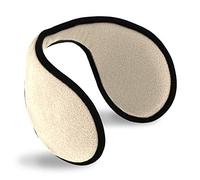 fiebig protecteurs d'oreilles pour hommes et femmes | Bandeau auriculaire en taille unique | protection auditive innovante pour garder les oreilles au chaud en hiver | chauffe-oreilles (beige)