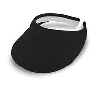 fiebig Visière | Distributeur d'ombre pour le visage | Clipvisor en taille unique | Disponible en plusieurs couleurs en 100 % coton | Casquette d'été avec doublure intérieure en éponge | Casquette