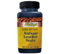 Fiebing - Dark Brown Antique Leather Stain, Acrylic Water Based, 4 Oz/118ml