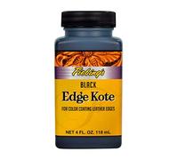 Fiebing's Black Edge Kote, 4 Oz. - Color Coats Leather Edges by Tandy Leather