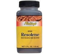 Fiebing's Brown Acrylic Resolene, 4 Oz. - Protects Leather Finish by Fiebing's