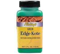 Fiebing's Edge Kote (118,4 g, vert) - Peinture pour bords de cuir pour chaussures, meubles, sacs à main, canapés, ceintures - Flexible, résistante à l'eau, teinture pour cuir semi-brillant pour