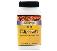 Fiebing's Edge Kote - Blanc - Pour colorer les bords du cuir sur sacs à main, sacs, chaussures, étuis, portefeuilles, etc