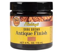 Fiebing's Pâte de finition antique - 113,4 g - Marron foncé, 113,4 g