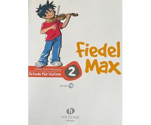 FIEDEL mAX 2 arrangé avec cD pour violon reliure compositeur : hOLZER rHOMBERG aNDREA