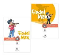 Fiedel-Max Volume 2 et Der Große Auftritt 2 (VHR 3802, VHR 3811, 9783920470436, 9783920470504) + Soundman Colophane (Starter set)