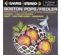 Arthur Fiedler et Boston Pops – Love for Three Oranges / Sylphides / Preludes – CD