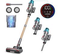 Fieety Aspirateur sans fil, 45 kpa/550 W, jusqu'à 60 minutes d'autonomie, sans fil, puissant, 7 en 1,aspirateur rechargeable