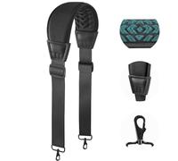 FIEIL Sangle de sac ultra confortable à coussin d'air 3D, 170,2 cm d'épaisseur, avec double boucles réglables et crochets en métal, idéale pour sac à bandoulière pour ordinateur portable (réduction du