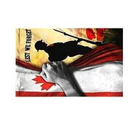 Field And Garden We Decorations Drapeau souvenir Maison Jour Oubliez les vétérans The Of Drapeau Extérieur Lest The Canadian Home Decor Putting Flags Mini