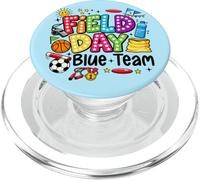 Field Day Blue Team Funny for Kids Teacher Field Day Games PopSockets PopGrip pour MagSafe