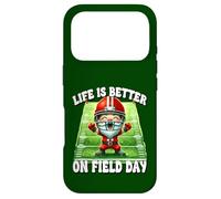 Field Day GNOME Life is Better with Football Graphic for Dad Coque pour iPhone 17 Pro