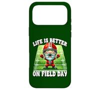 Field Day GNOME Life is Better with Football Graphic for Dad Coque pour iPhone 17 Pro Max