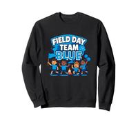 Field Day Team Blue Kids Fun Spirit Group Sweatshirt