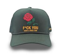 Field Grade Have A Nice Day Trucker Cap Twill Mesh Basecap Kappe Stickerei Logo