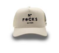 Field Grade No Fucks Given Trucker Cap Twill Mesh Basecap Kappe Spruch Stickerei