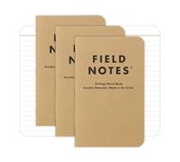 Field Notes Lot de 3 paquets de papier kraft ligné