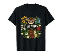 Field Notes Society Nature Journal Botanical Explorer T-Shirt Graphique avec Valeur