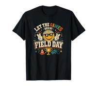 Field Play Day Let The Games Begin Compétition Professeur T-Shirt