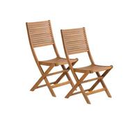 Fieldmann Chaise pliante FDZN 4012-T Lot de 2 Réf. 50001892