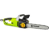 FIELDMANN FZP 2030-E Tronçonneuse électrique, puissance 2400W, lame de scie 16" (405mm), système de fixation rapide du guide et de la chaîne, frein de sécurité, pompe à huile automatique