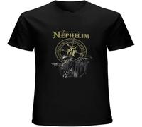 Fields of The Nephilim 9 Unisex T-Shirts Graphic Print Mens Tee Shirt Black S