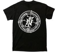 Fields of The Nephilim Logo Gothic Rock The Mission Men T Shirt Black 3XL