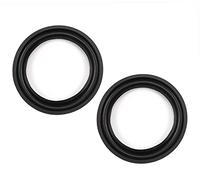 Fielect Lot de 2 anneaux de rechange en caoutchouc pour haut-parleur de 16,5 cm