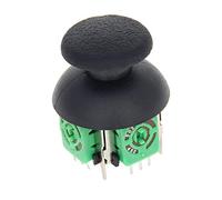 Fielect Lot de 2 potentiomètres de joystick analogiques 3D 5K Ohm avec boutons sans fil contrôleur à bascule 360 degrés retour au centre avec confirmation pour manette de jeu portable