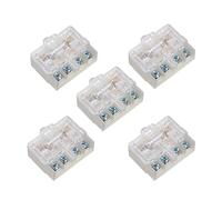 Fielect Lot de 5 interrupteurs de fin de course momentanés Annexe 1NC + 1NO pour imprimante 3D CNC Mill AC380V/DC220V LX19K-B