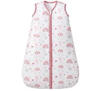 FIEMOL Gigoteuse 12-18 Mois Hiver, 2.5 TOG Coton Turbulette pour Naissance Garçons et Filles, Sac de Couchage Bebe Pur Chambre de Bébé Arc-en-Ciel