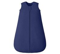 FIEMOL Gigoteuse bébé 2.5 Tog 12-18 Mois, Garçon Fille Sac de Couchage d'hiver en Coton, Hiver Turbulette pour Nourrisson et tout-petit, Couverture Chaude à Fermeture éclair Bleu